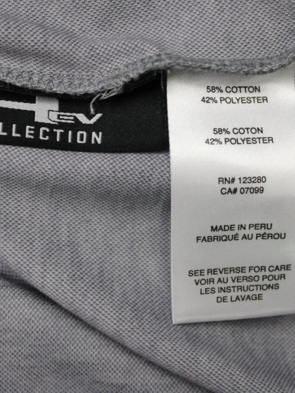 Travis Mathew Polo Shirt Mens Large Gray Geometric AOP Hummer Collection S/S - Picture 8 of 13