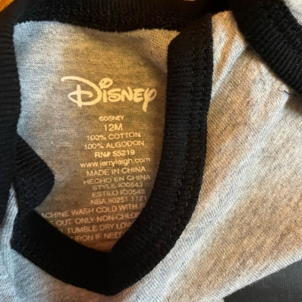 5 for $25 ❄️ Mickey Mouse Onesie 12M NWT - Picture 3 of 3