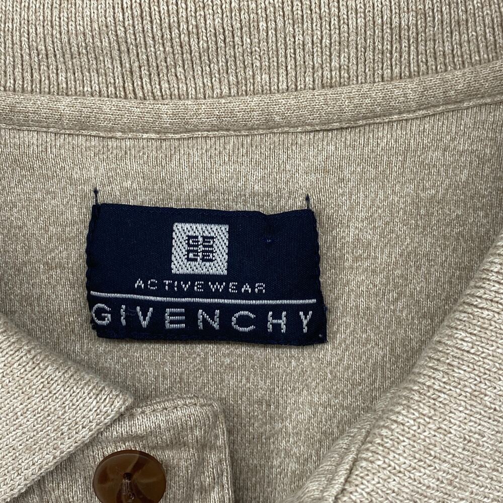 Givenchy Beige Polo Shirt with Chest Pocket - Picture 4 of 13