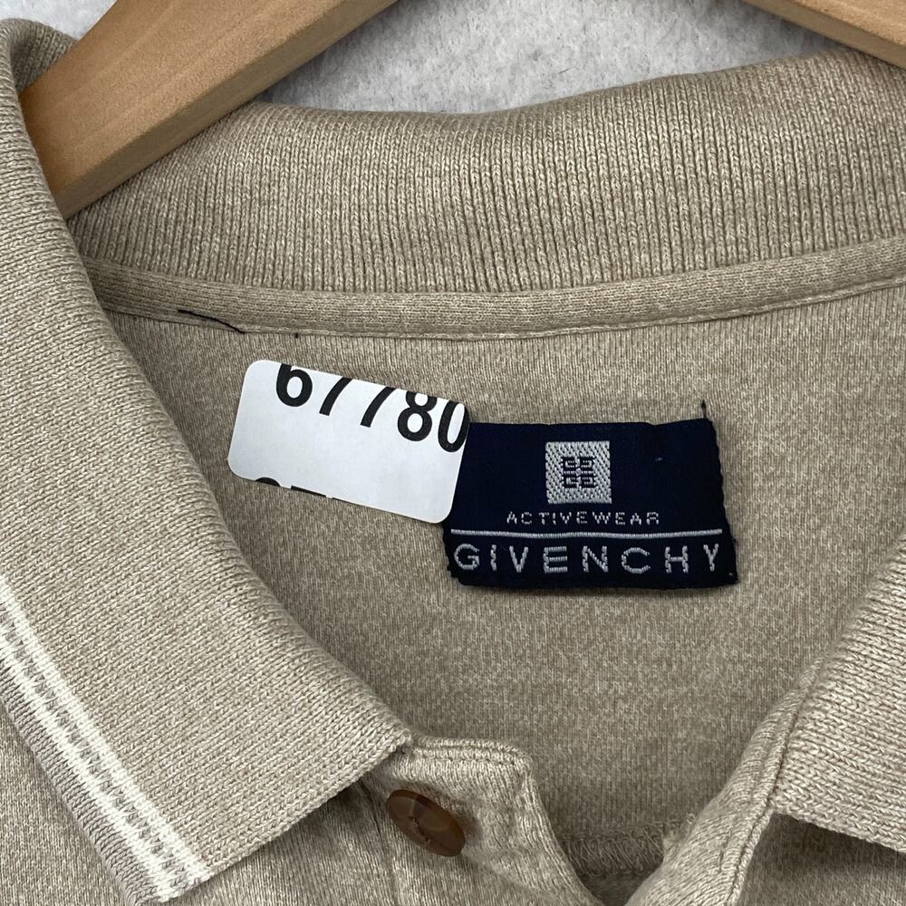 Givenchy Beige Polo Shirt with Chest Pocket - Picture 13 of 13