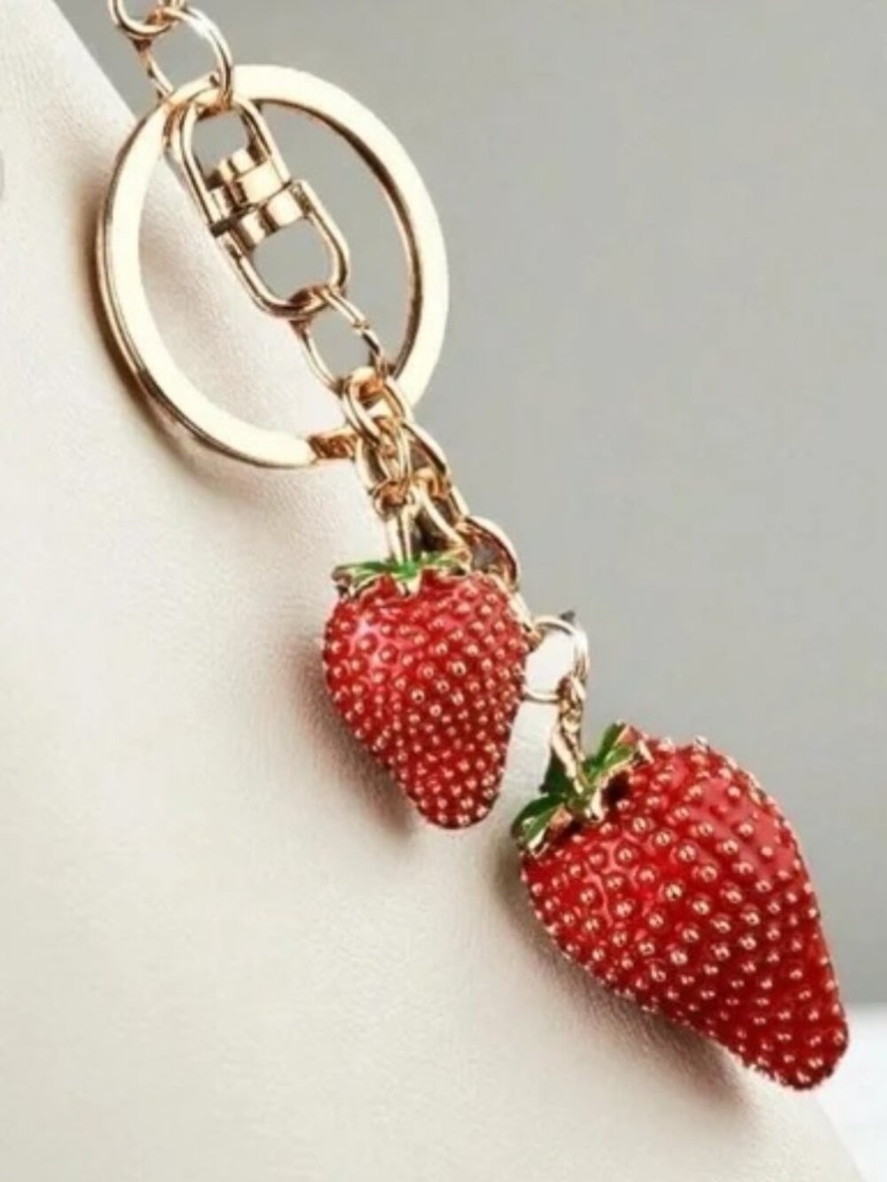 Strawberry Purse Charm - Picture 5 of 5