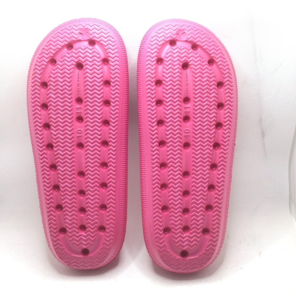 Palms Womens Pink Cushion Summer Slides Sandal Size 10 - Picture 6 of 7