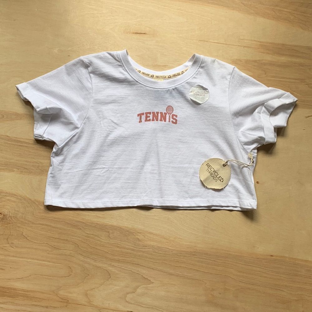 Recycle Threads “Tennis” Crop Top