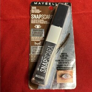 Snapscara by Maybelline -305  Bold Brown Washable Mascara, 0.34 Fl‎ Oz