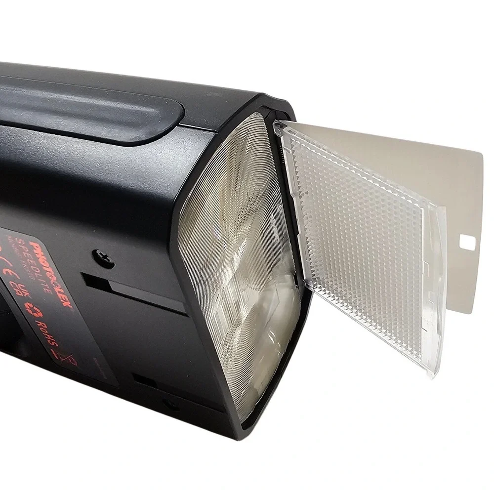 Photolex Speedlite FK310 Manual Camera Flash with LCD Display Black - Picture 7 of 8