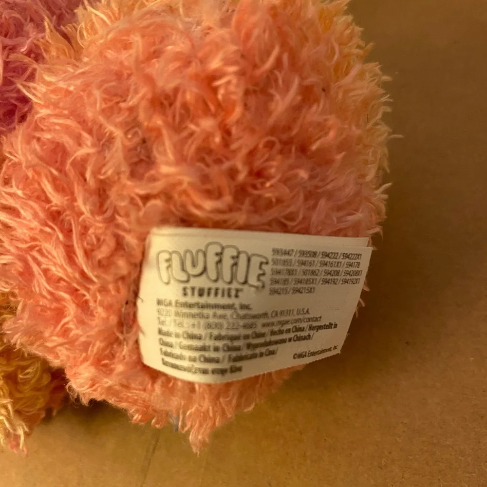 Fluffie Stuffiez Panda Bear, Toy Reveal, Fluffy Rainbow 7” - Picture 5 of 6
