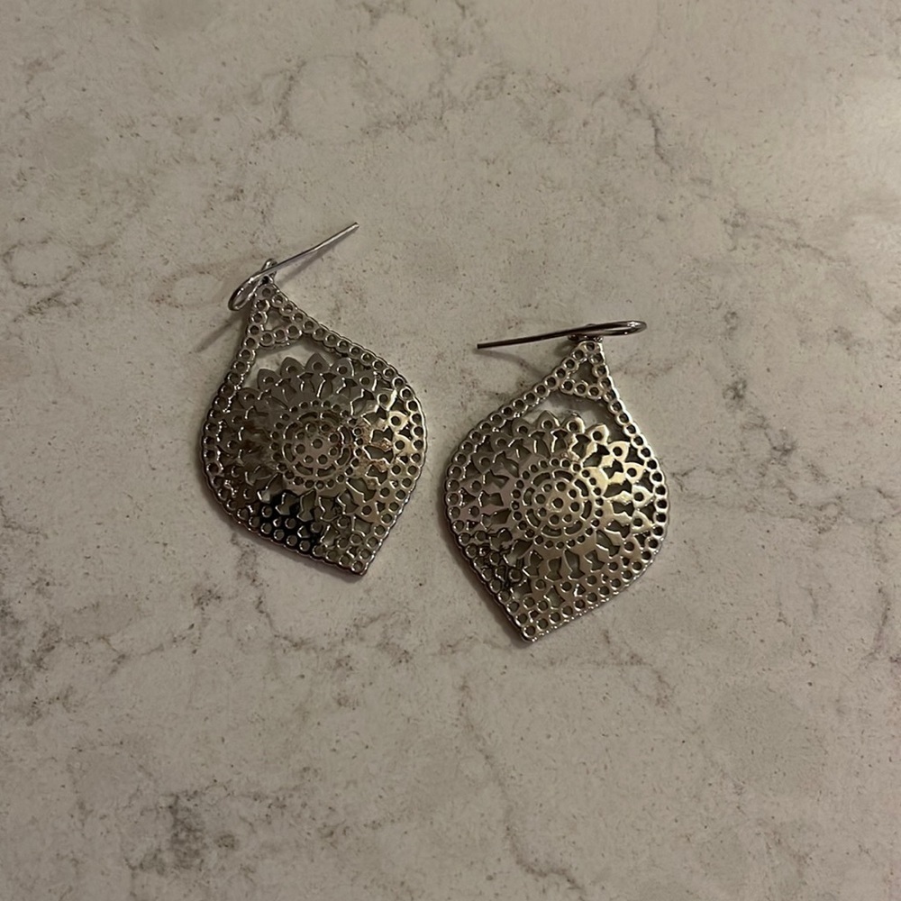 ☀️❄️Silver earrings