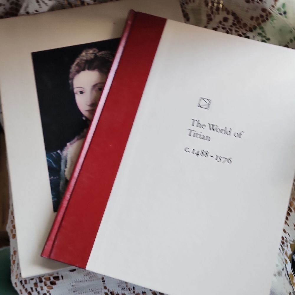 VINTAGE! Art The World Of Titian Coffee Table Book With Cover