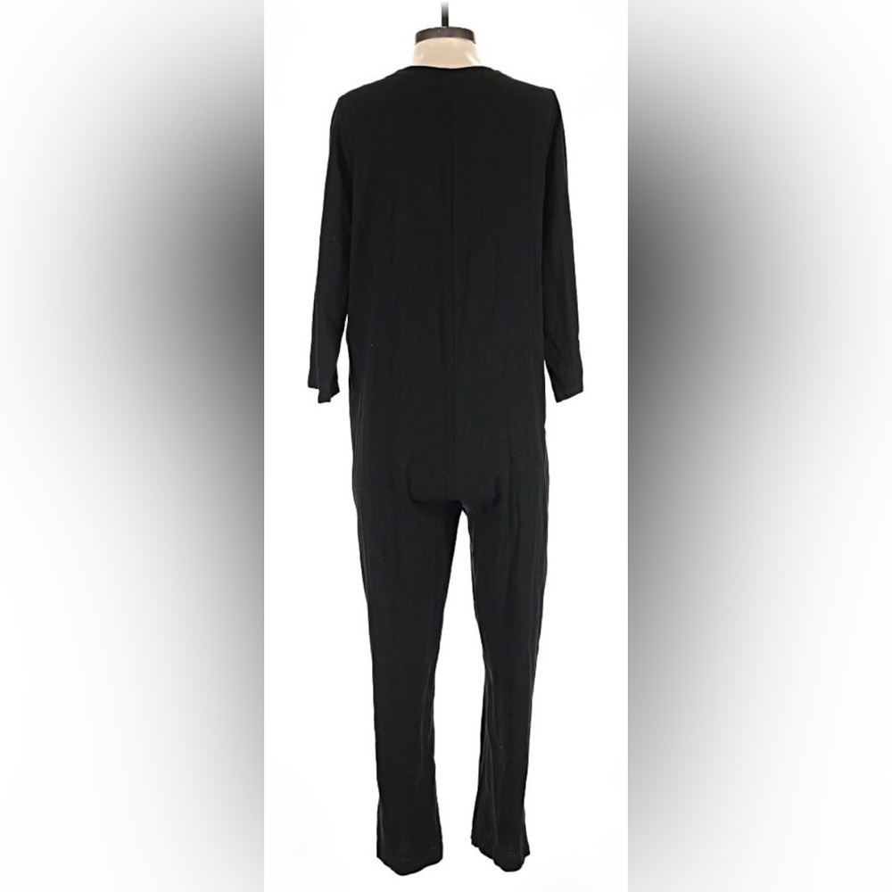 Rachel Pally Black Button-Front Jumpsuit - Picture 3 of 3