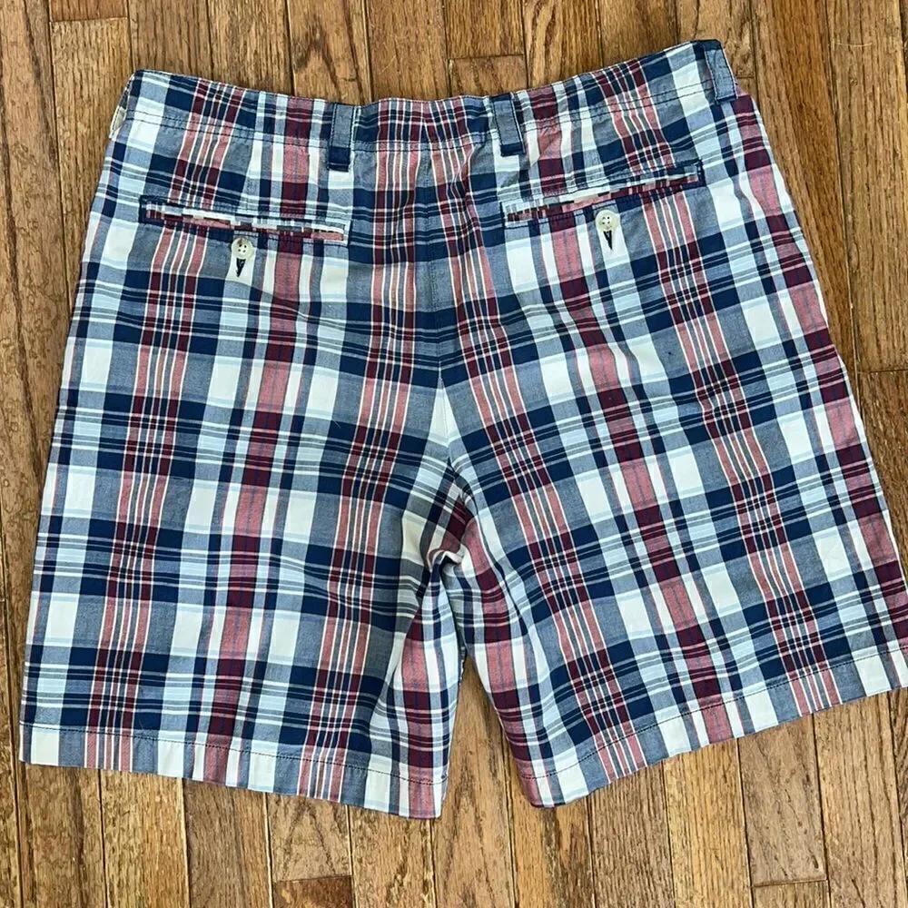 LL Bean Vintage Men’s plaid size 36 100% cotton golf shorts - Picture 12 of 12