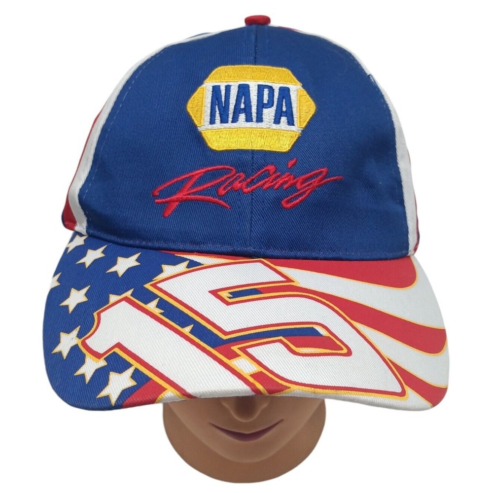 Vintage NASCAR NAPA Racing Hat One Size‎ Adjustable Michael Waltrip #15 Cap