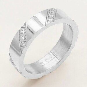 STAINLESS STEEL SILVER RING