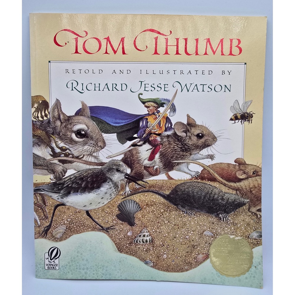Tom‎ Thumb Retold and Illustrated Richard Jesse Watson Hardcover Childrens Book
