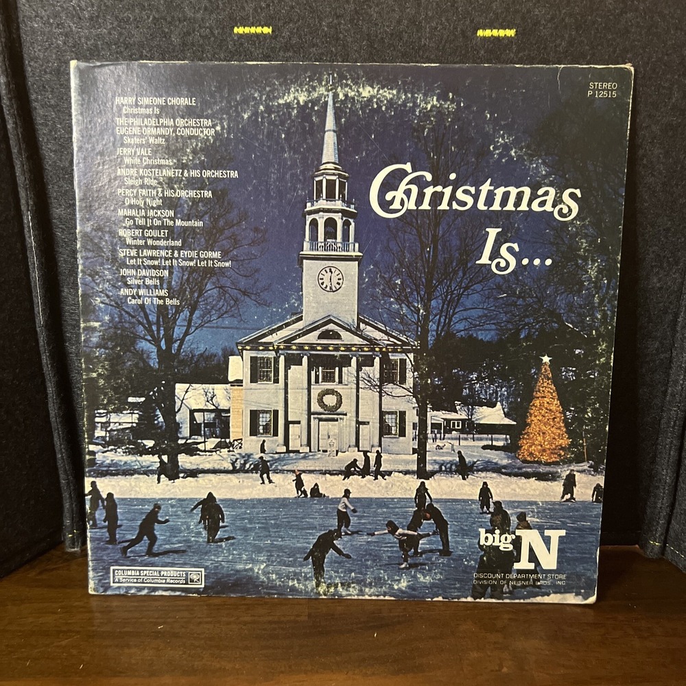 Christmas Is... CSP‎ P-12515 CBS 33rpm 080316DBE