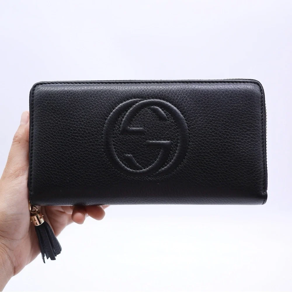 🍓GUCCI Soho Zippy Wallet - Picture 1 of 12