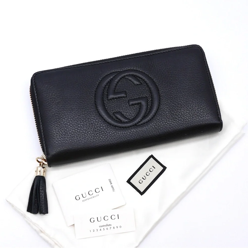 🍓GUCCI Soho Zippy Wallet - Picture 3 of 12