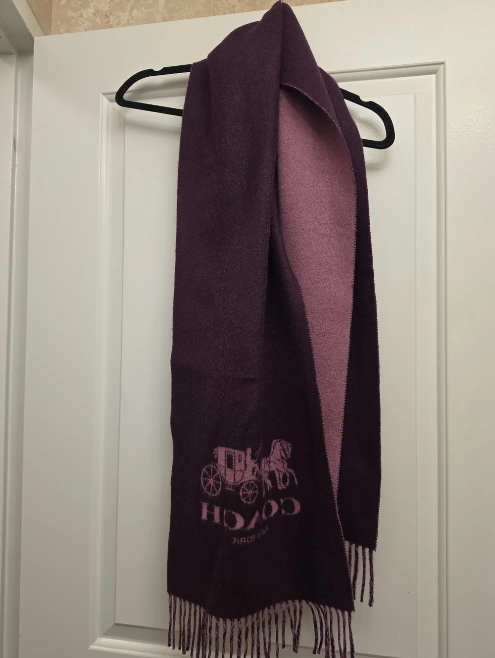 Coach Cashmere Scarf - Picture 2 of 4