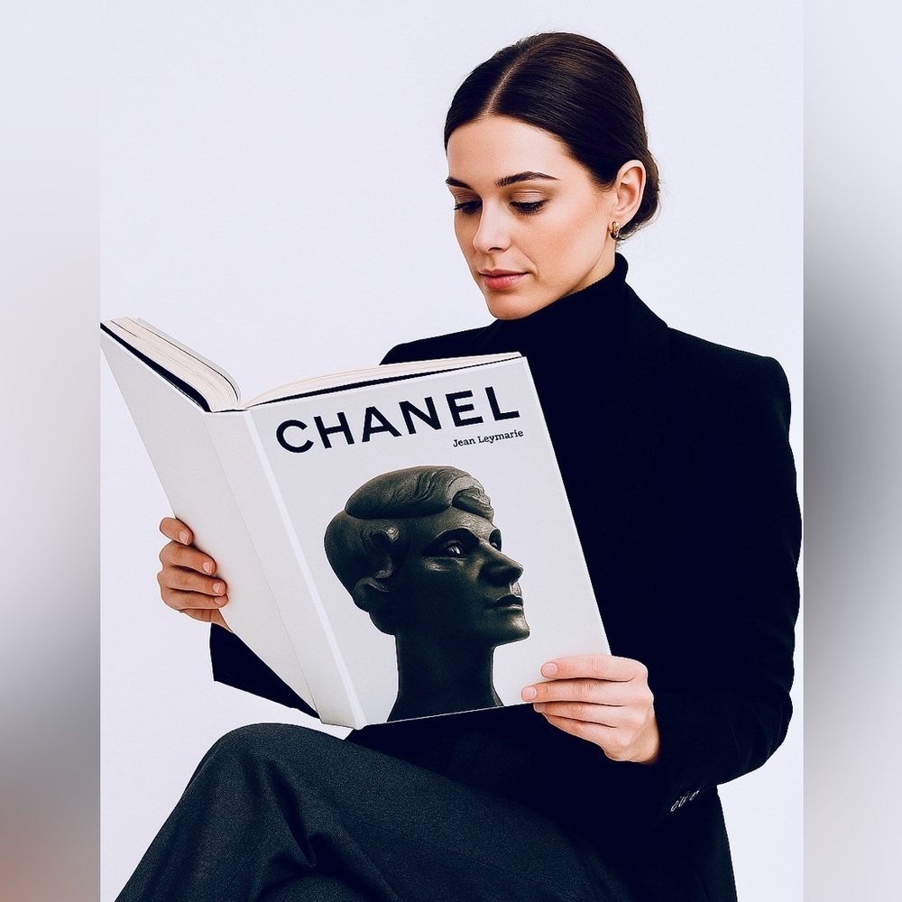 CHANEL Art Book Sealed in Package-Chanel Bag W/Tissue Paper - Picture 8 of 9