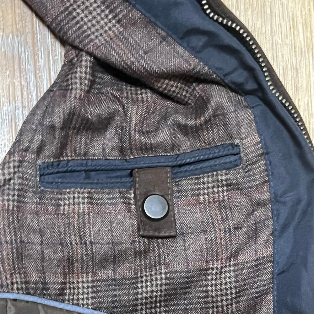 Jos A Bank 1905 Mens Quilted Vest S Blue Reg Fit Preppy Career Outdoors Golf - Picture 4 of 9