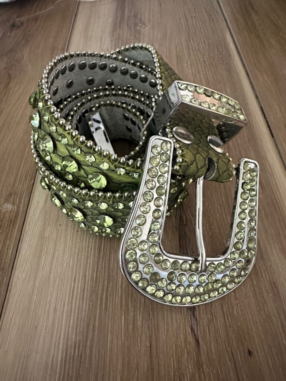 Western Bling Belt Y2K M/L