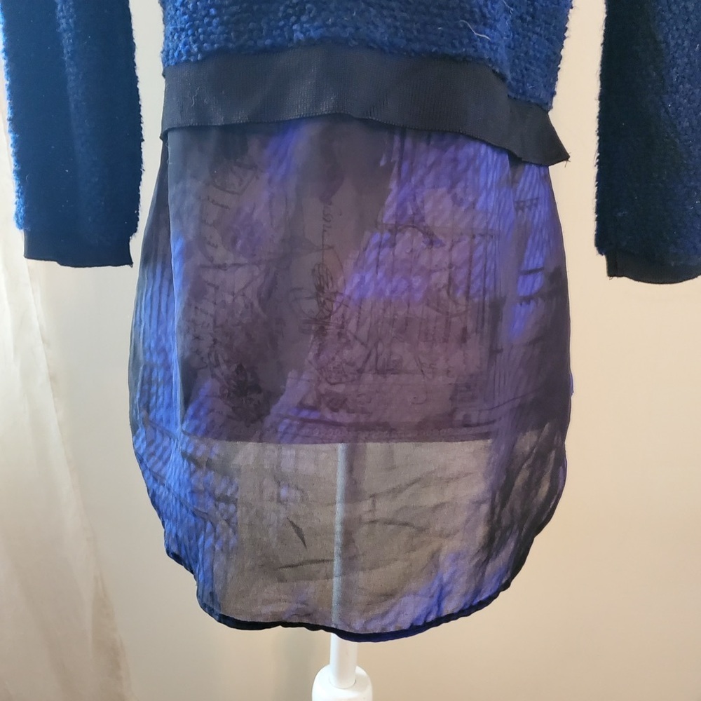 Elie Tahari Mock Layer Sweater XS - Picture 9 of 12