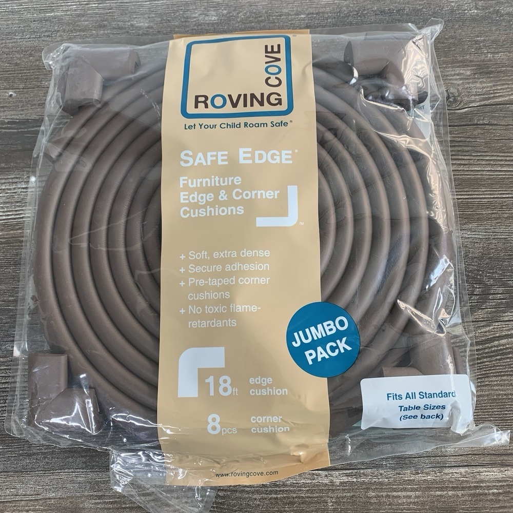 Roving Cove Safe Edge Furniture Edge & Corner Cushions Jumbo Pack Babyproof XL