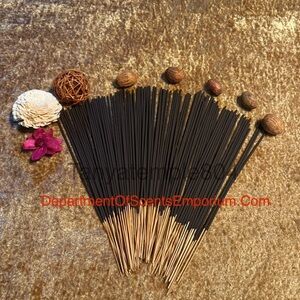 Natural Brown Kemptian Exotic Incense Bundle of 80-100 11 inch sticks Exclusive