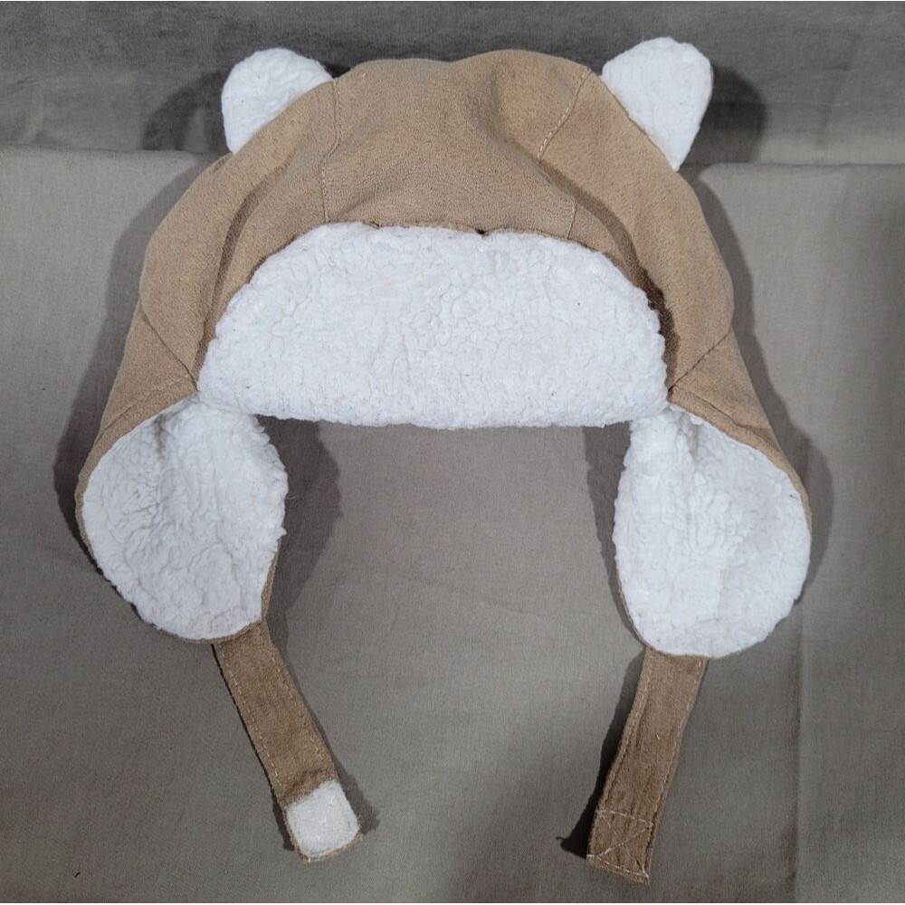 Wonder Nation 6-18m faux fur lined winter hat