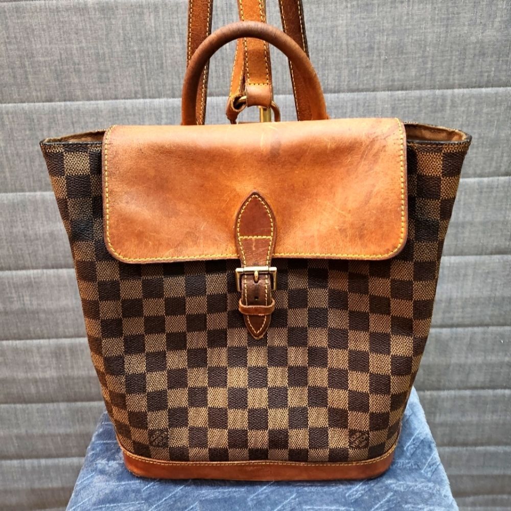 Louis Vuitton Damier Ebene Centenaire Soho Backpack