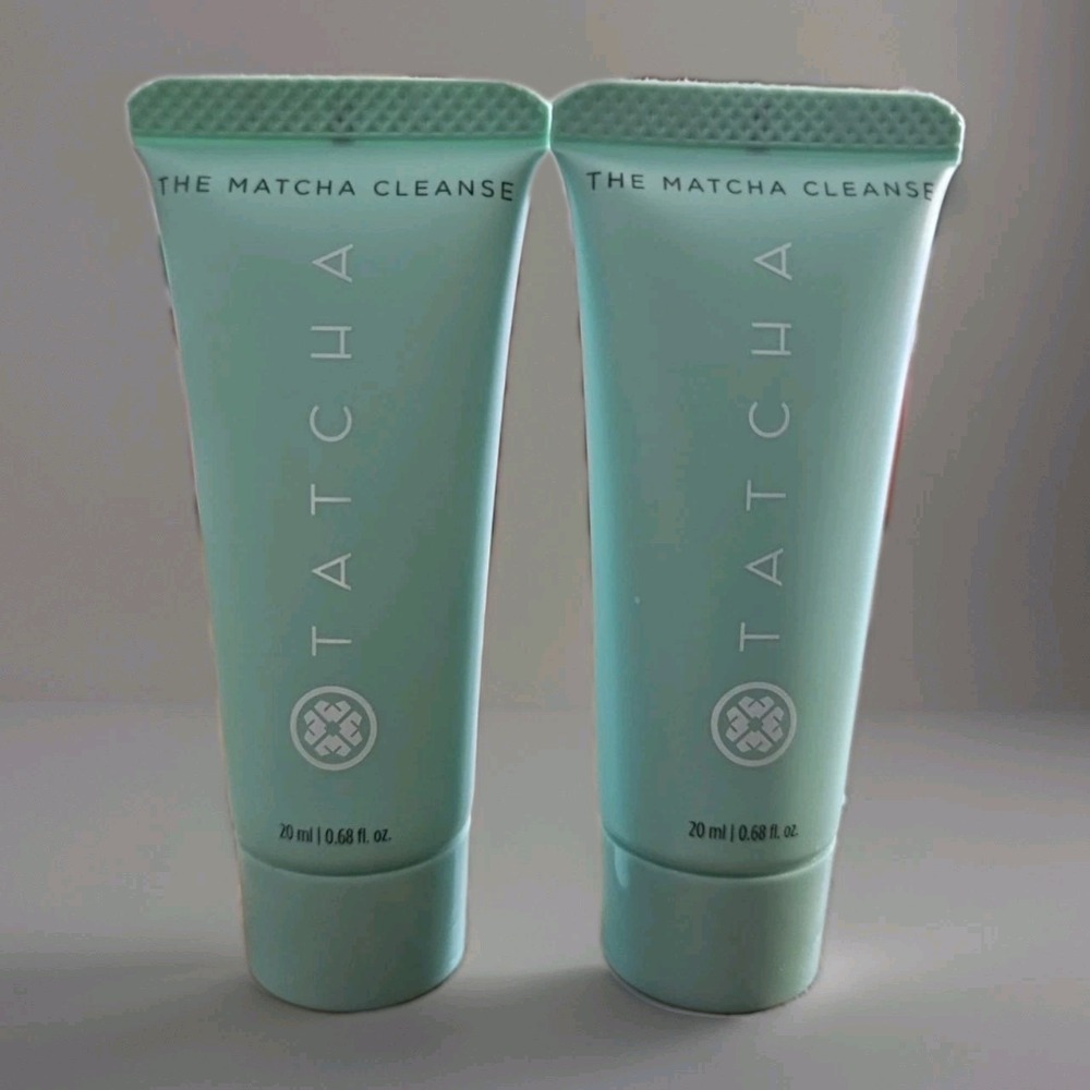 2 X TATCHA The Matcha Cleanse Daily Clarifying Gel Cleanser 20ml/0.68 fl oz EACH
