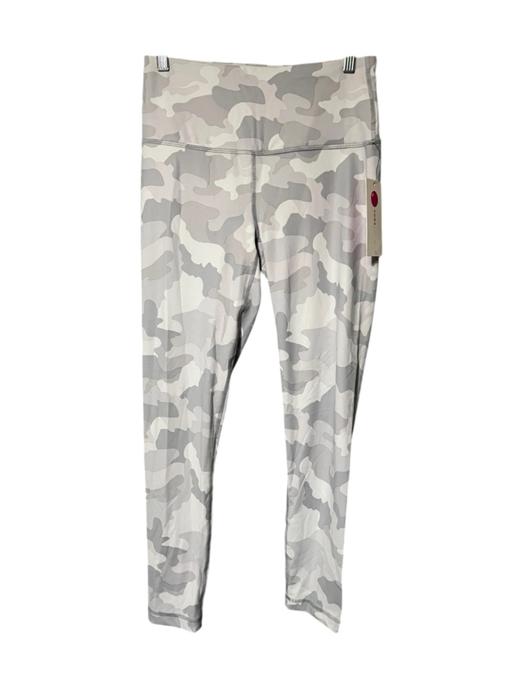 Yogalicious Camo Leggings Gray High Rise Athletic Yoga Pants Women Medium
