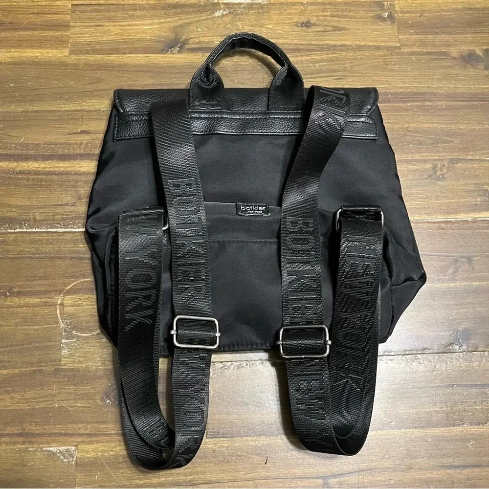Botkier New York Trigger Black Backpack - Picture 2 of 8