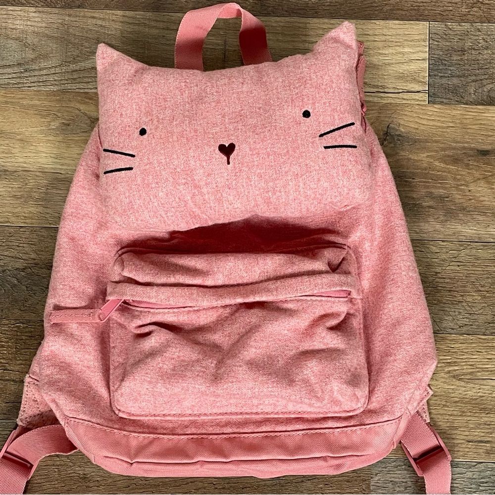 Baby Gap Pink Cat Backpack - Picture 2 of 13