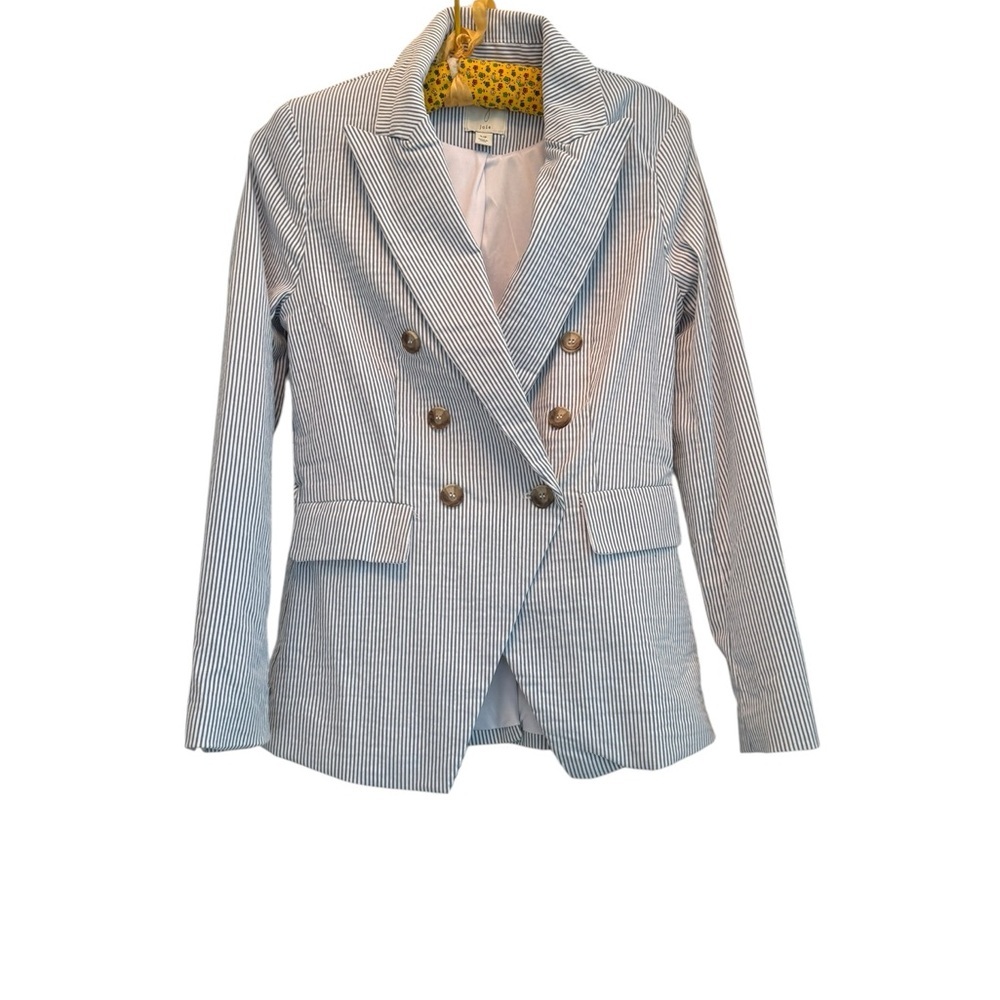 Joie Striped Double-Breasted Women's Blazer
