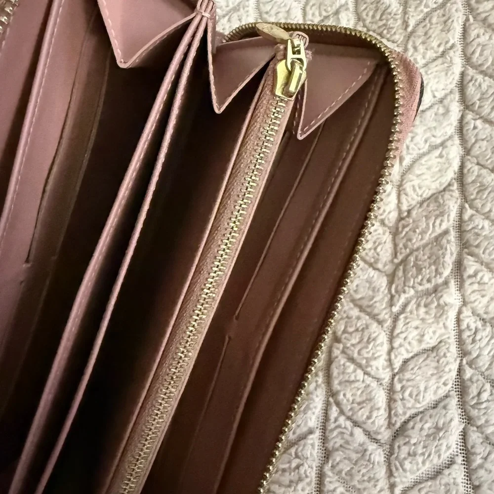 Louis Vuitton Vernis Zippy Wallet - tan Beige - Picture 4 of 8