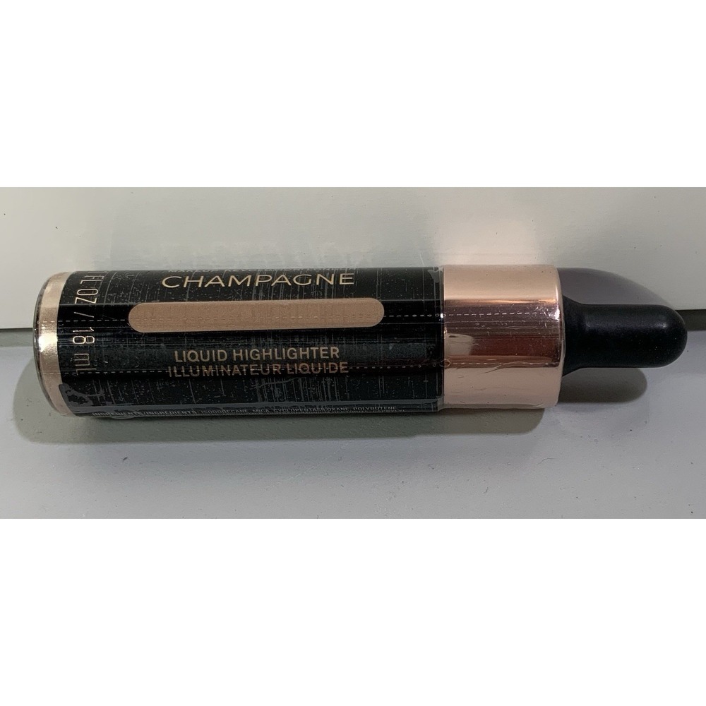 Revolution Liquid Highlighter Makeup Champagne .61oz New - Picture 4 of 5