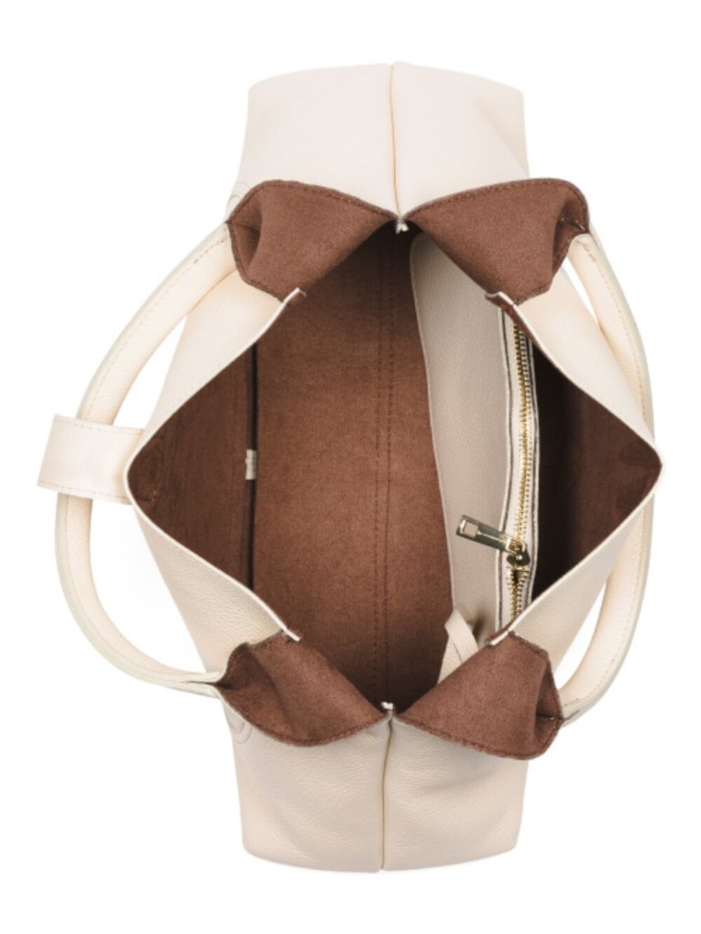 MARINA GALANTI Made In Italy Leather Shoulder Bag With Flap And Hook Lock Closur - Picture 2 of 4