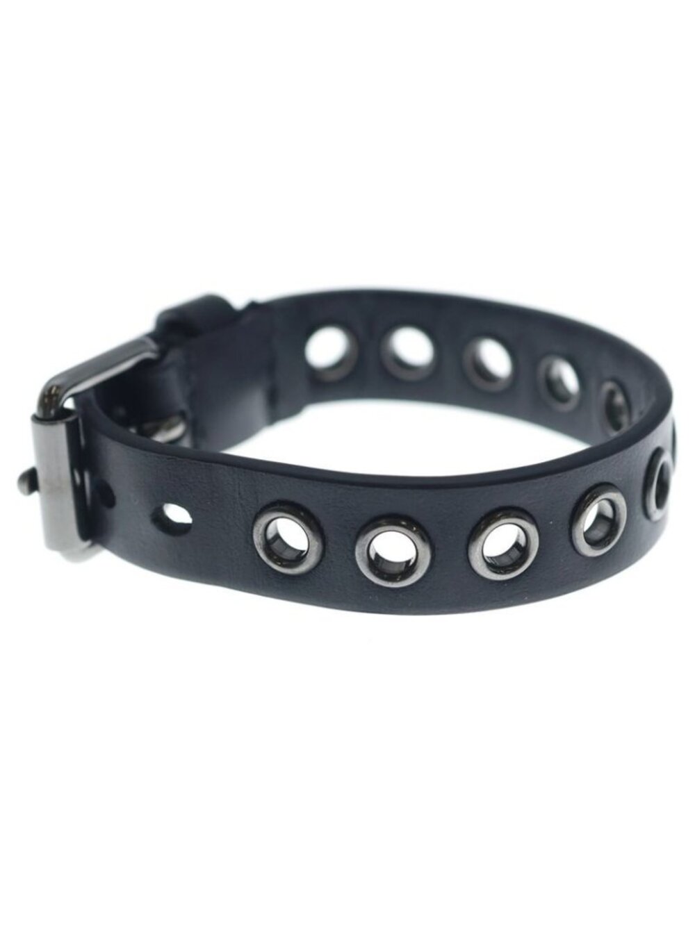 Dior Leather Bangle Bracelet Black - Picture 3 of 6