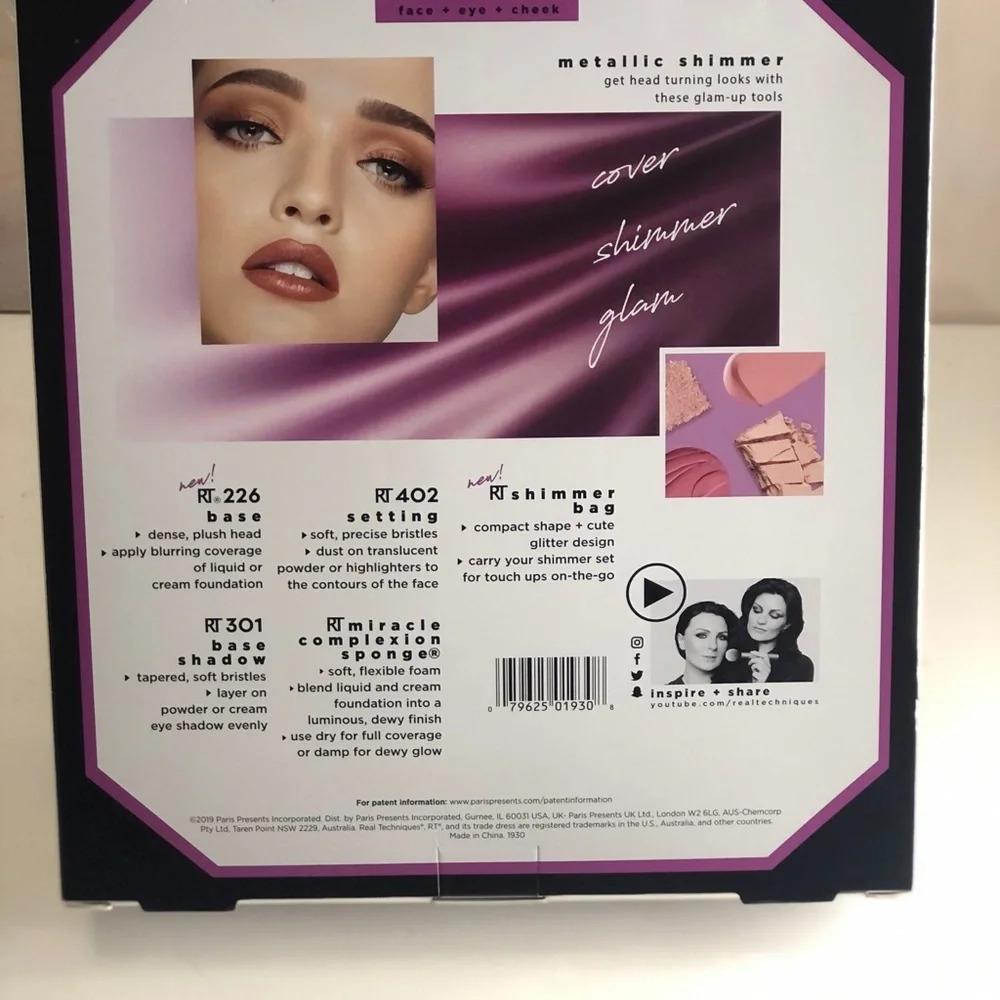 Real Techniques by Sam $ Nic makeup brush set - Picture 2 of 2