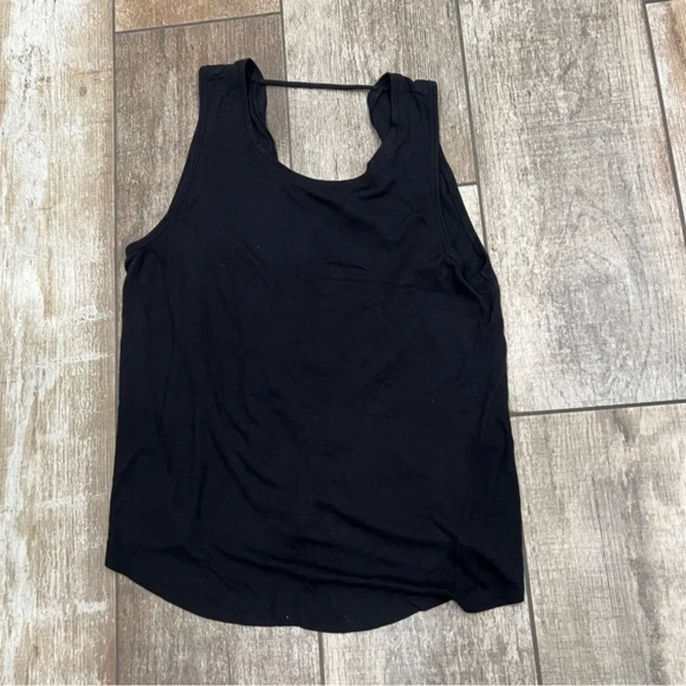 Athleta | Black Open Back Tank - Picture 1 of 6