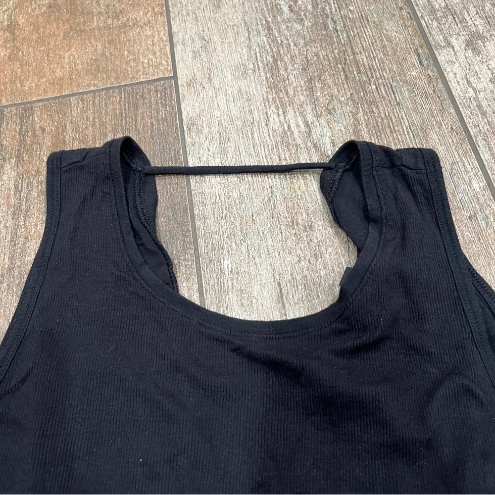 Athleta | Black Open Back Tank - Picture 2 of 6