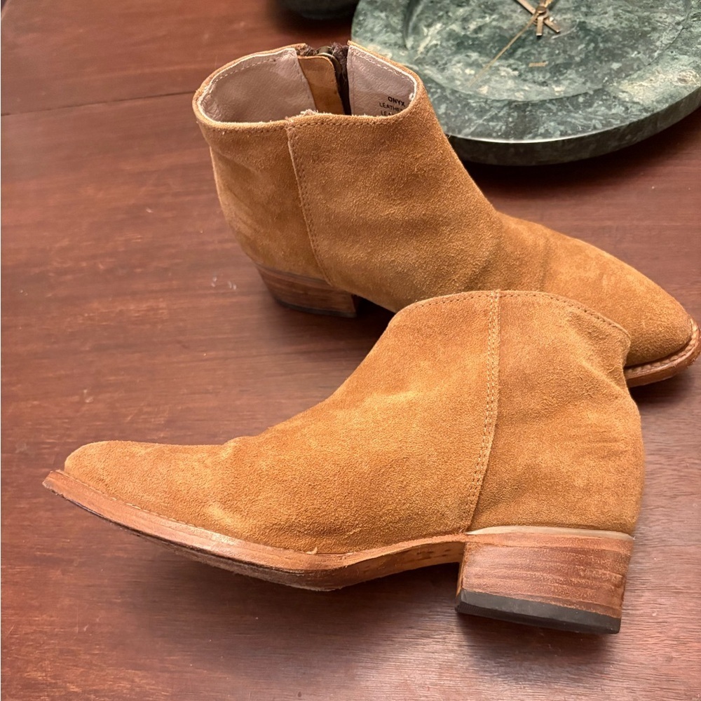 Freebird by Steven Onyx Suede Ankle Booties - Picture 3 of 11