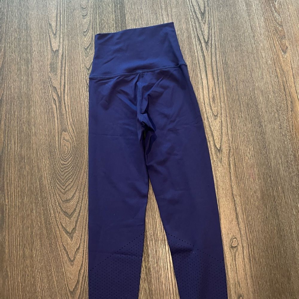 NWOT Tonal Womens Navy Blue High Waist Athletic Leggings Size XS - Picture 8 of 9
