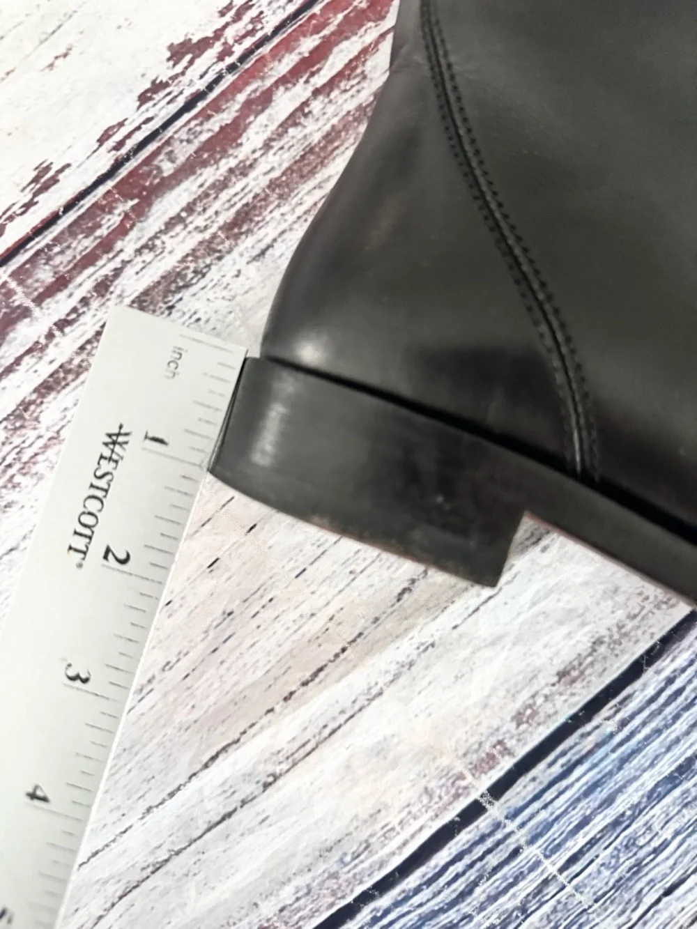 Lanvin Black Leather Classic Knee High Boots - Picture 10 of 10