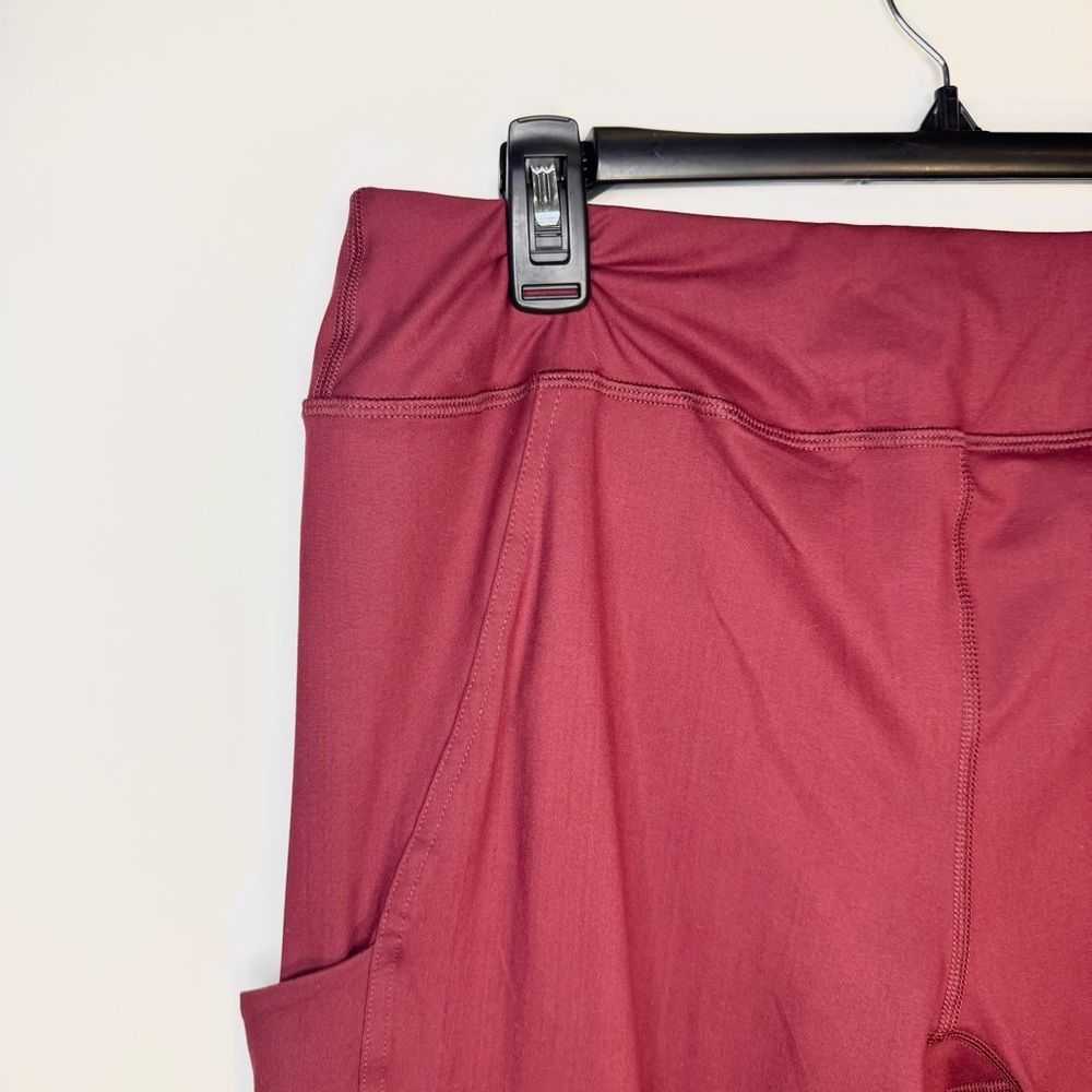 Lululemon High-Rise Leggings, Size 10 – Garnet - Picture 3 of 8