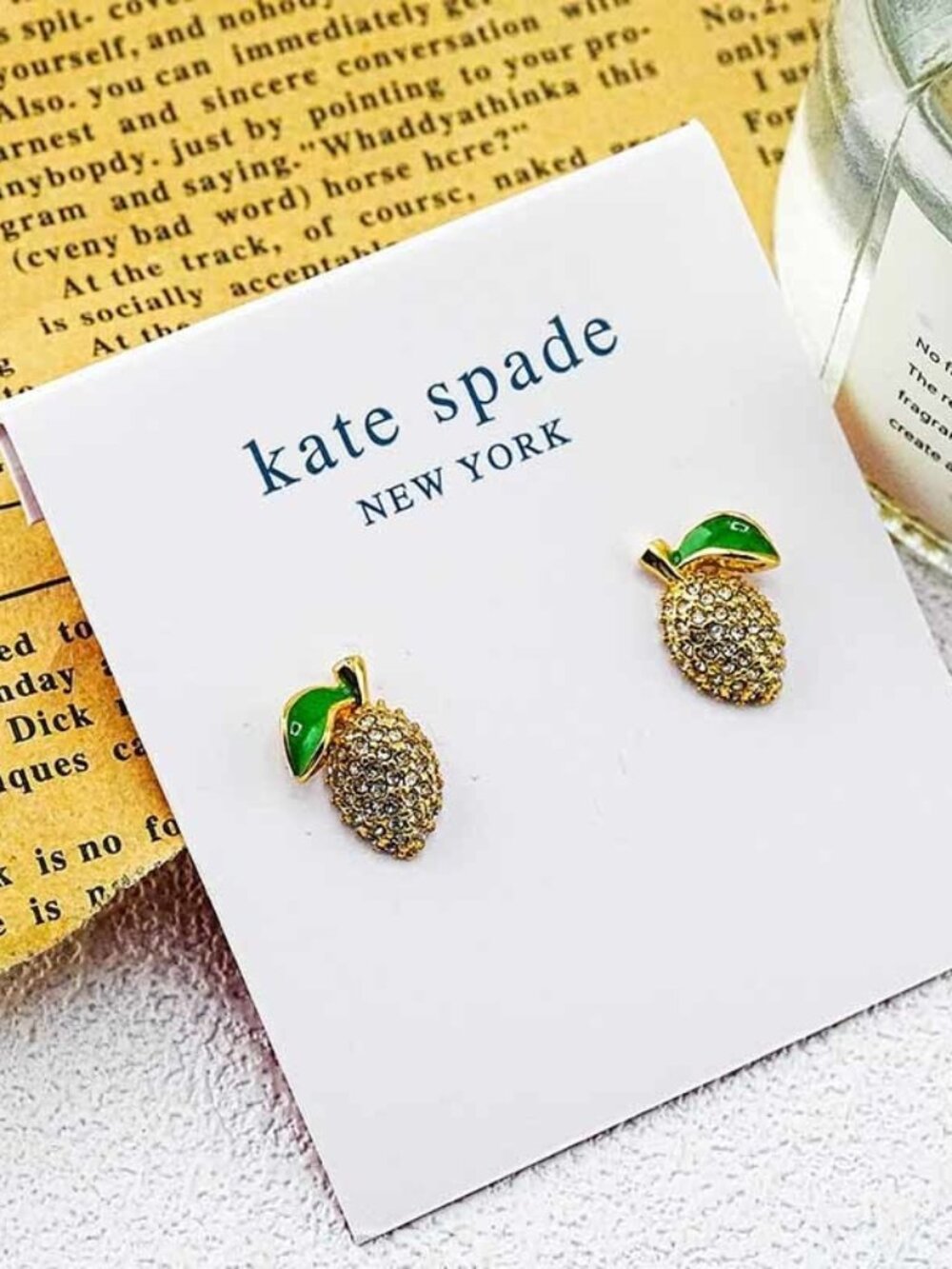 Kate Spade Grapefruit Stud Earrings