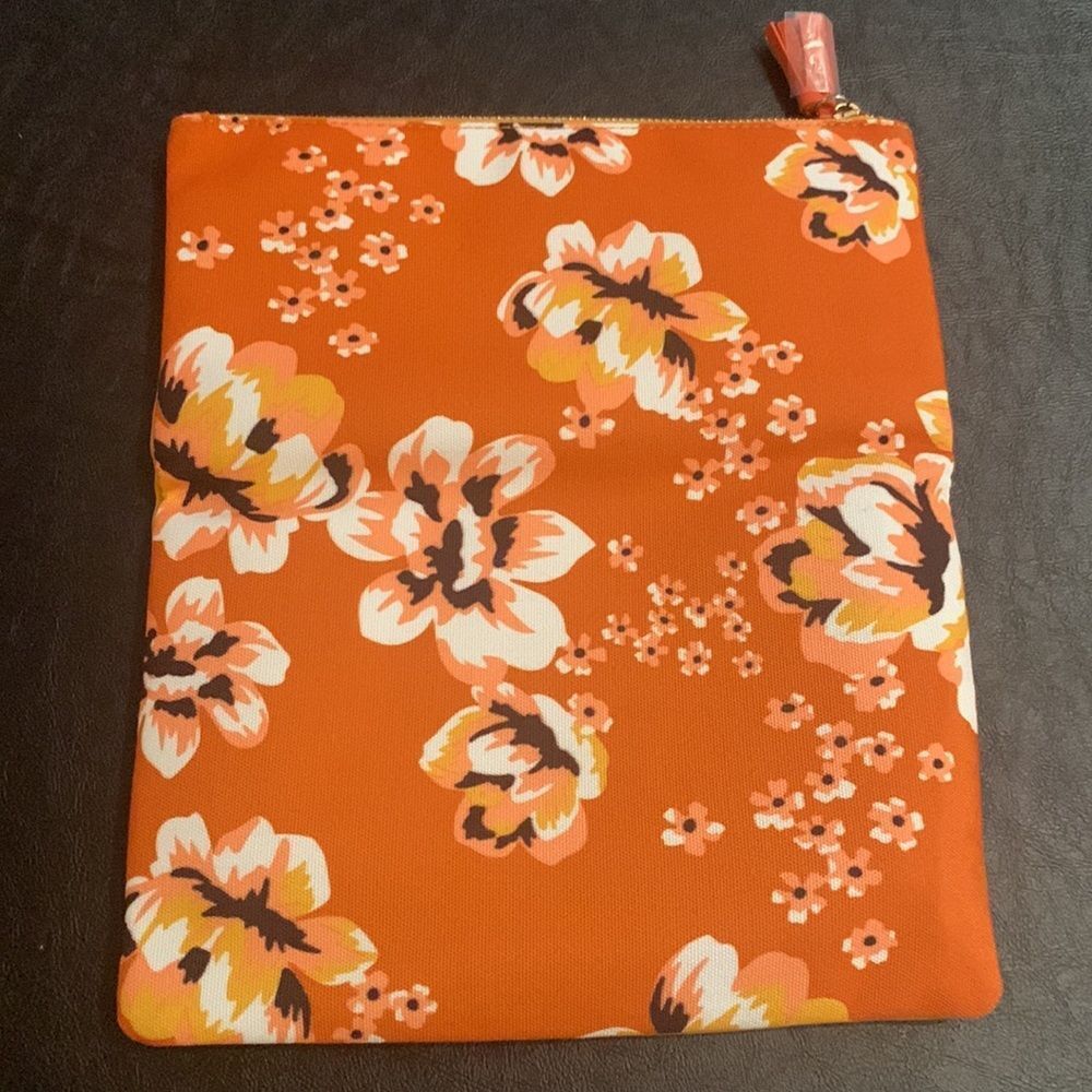 Rachel Pally Zahara Orange Reversible Clutch Bag - Picture 5 of 9