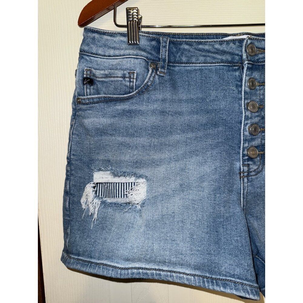 KanCan High Rise Button Fly 3.5in‎ Shorts Size 32 - Picture 4 of 11