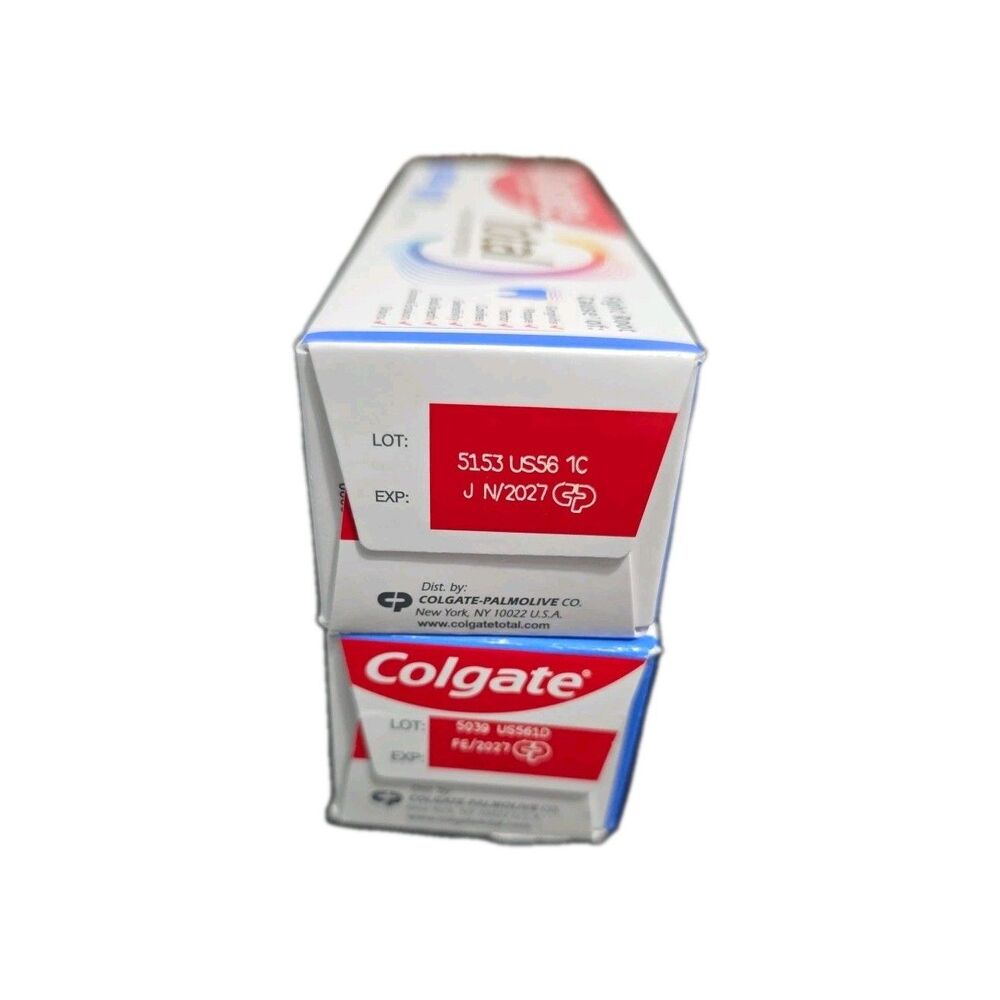 Pack Of 6 Colgate Total Active Protection Toothpaste, 3.3oz /5.1oz - Picture 6 of 8