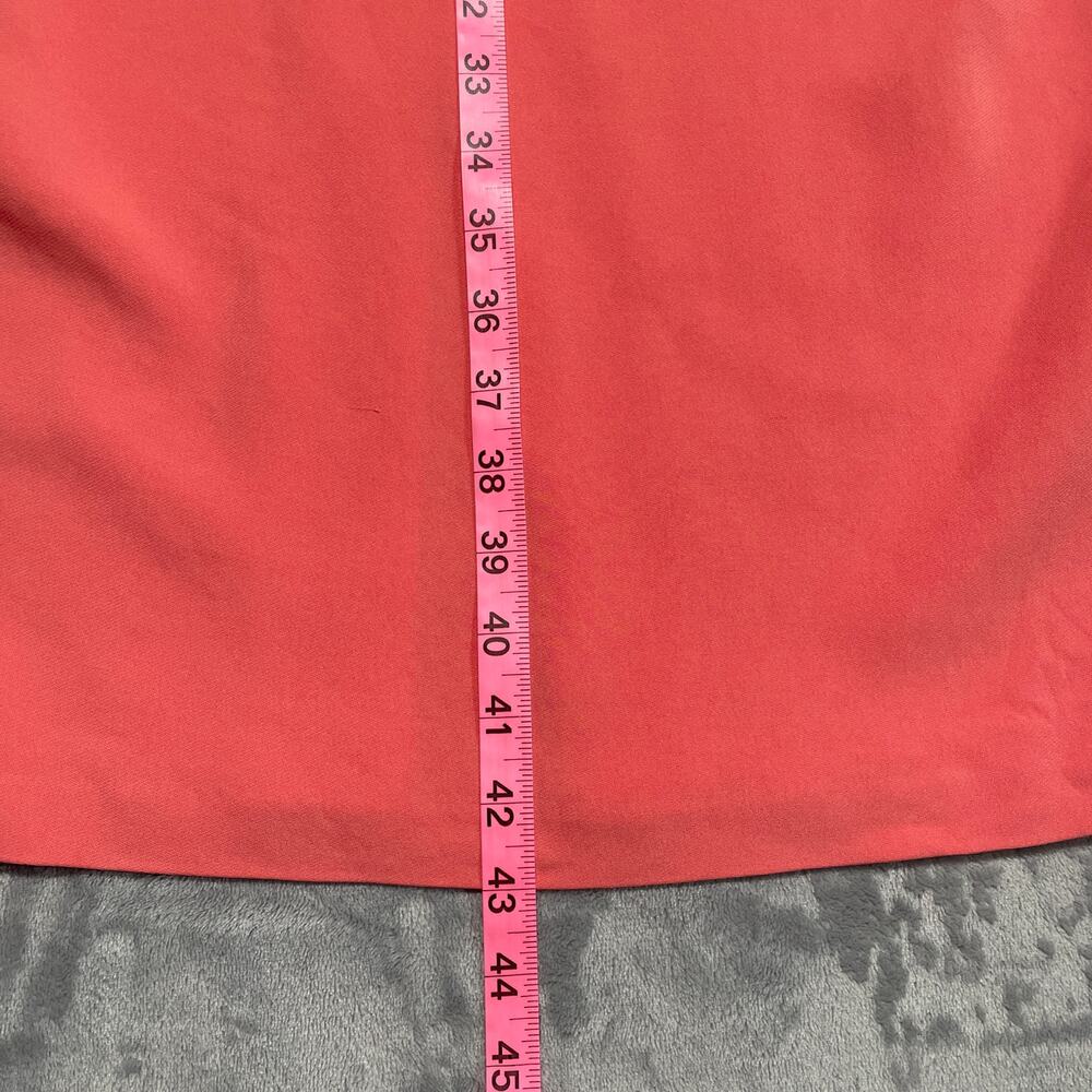 Reiss Alex Dress Womens 8 Pink Twist Front Sheath Cocktail Party Wedding Classic - Picture 11 of 13